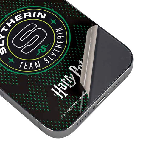 Wizarding Worlds Harry Potter Team Slytherin iPhone 14 Pro Skin